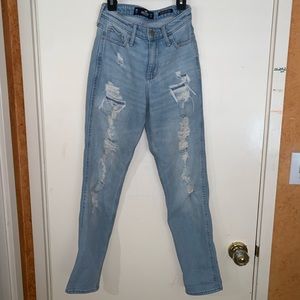 Hollister Vintage Stretch High Rose Mom Jeans
